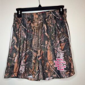 Eric Emanuel EE Camo Mesh Shorts Size M Made in‎ New York